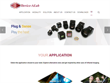 Tablet Screenshot of device-alab.com
